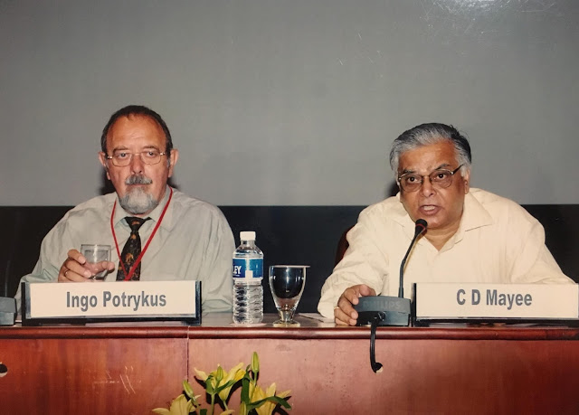 Mayee with Dr. Portykus